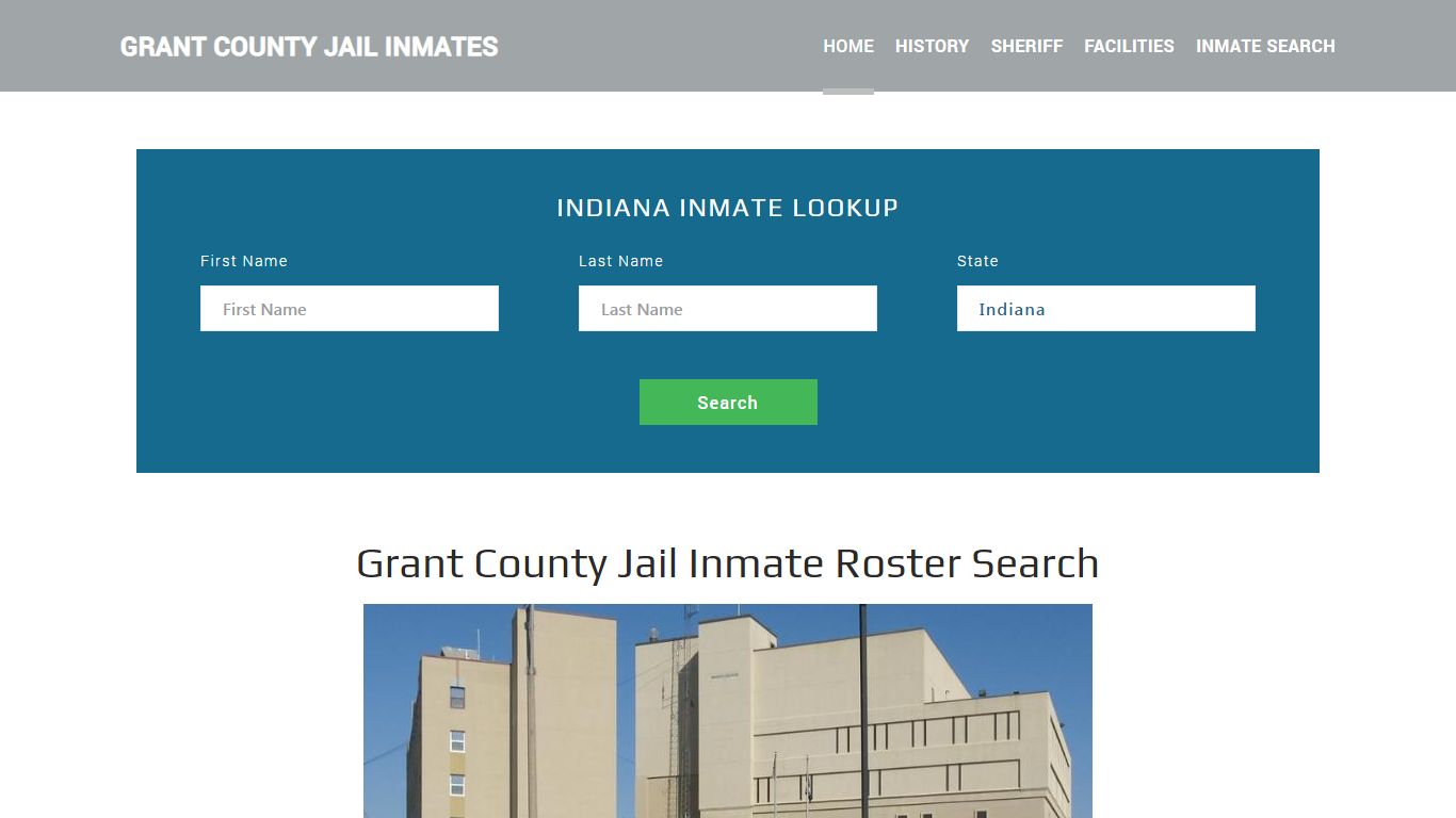 Grant County Jail Inmate Roster Lookup, Marion, IN